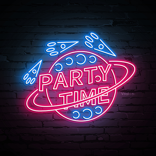 Party Time Neon Sign