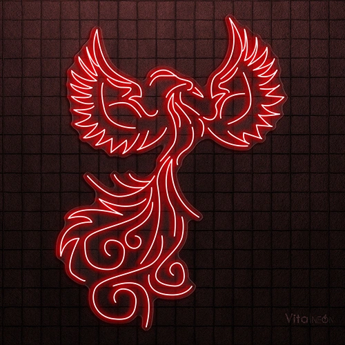 Buy Phoenix LED Neon Sign | Mythical Bird Decor US