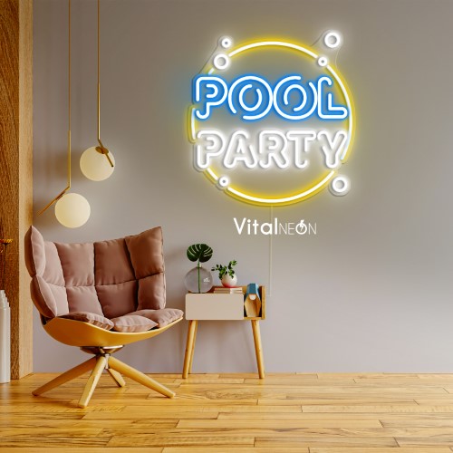 Pool Party Neon Sign