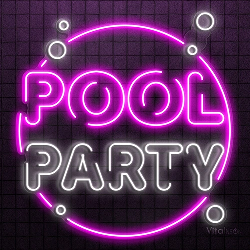 Pool Party Neon Sign