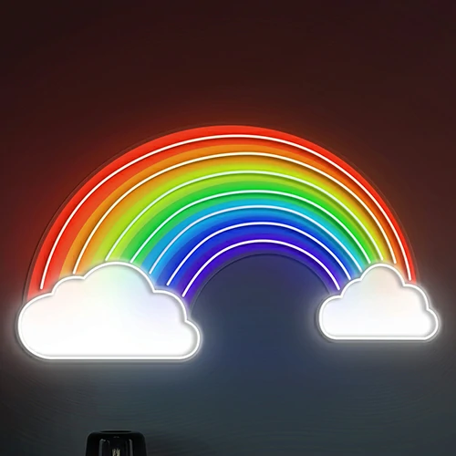 Buy Rainbow Artistic Neon Sign