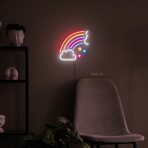 Rainbow Mini LED Neon Sign