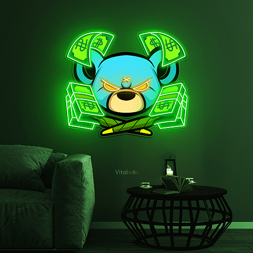 Buy Rich Rat Cartoon Neon Sign