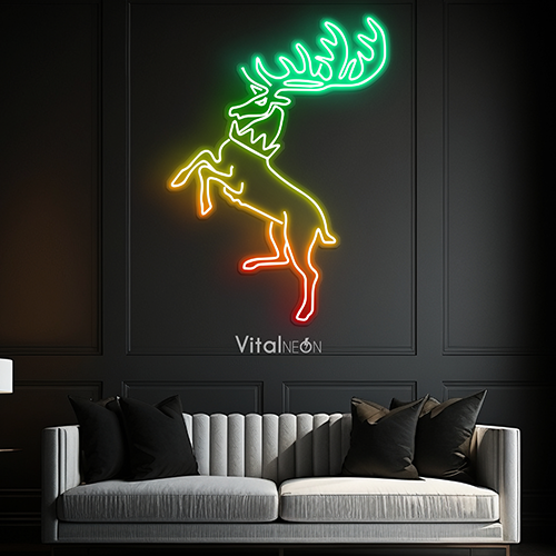 Buy Reindeer RGB Neon Sign Buy Reindeer RGB Neon Sign