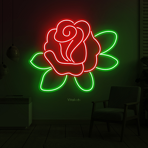 Rose Neon Sign