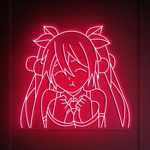 Buy Sakura Miku Anime Neon Sign