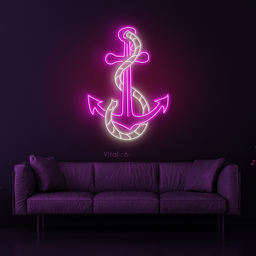 Ship Anchor Neon Sign