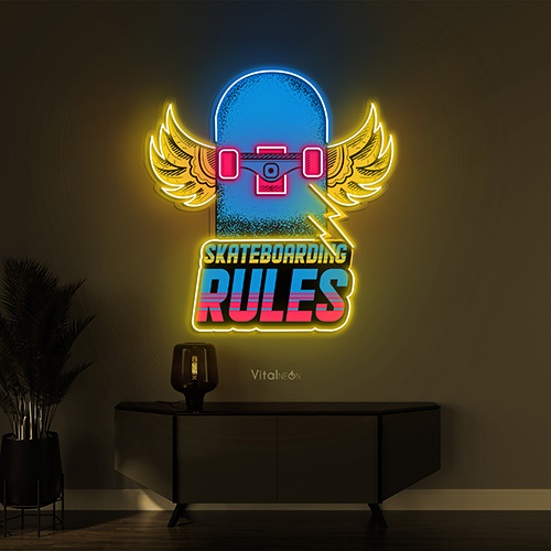 Buy Skateboard Artwork Neon Sign
