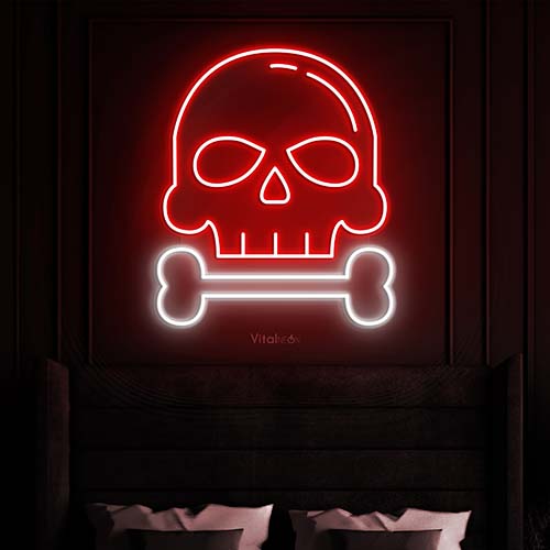 Buy Skull LED Neon Sign Buy Skull LED Neon Sign