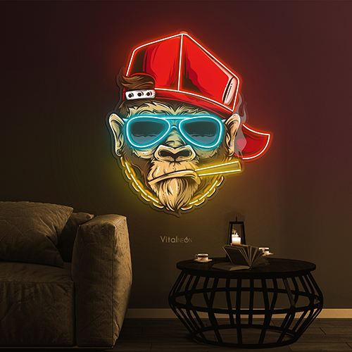 Buy Spoiled Monkey Neon Sign
