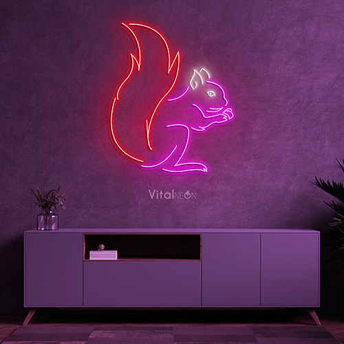 Buy Squirrel LED Neon Sign Buy Squirrel LED Neon Sign
