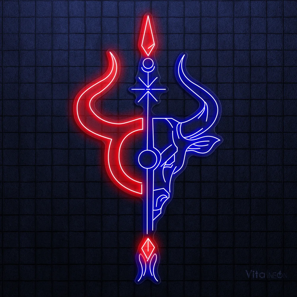 Taurus Zodiac Neon Sign