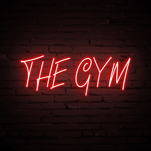 The Gym LED Neon Sign