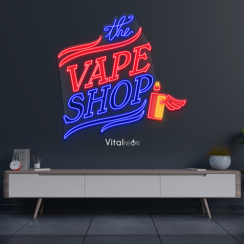 Buy The Vape Shop Neon Sign