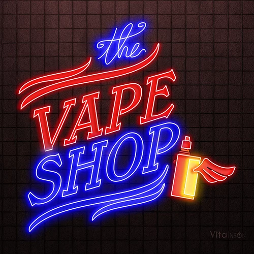 Buy The Vape Shop Neon Sign