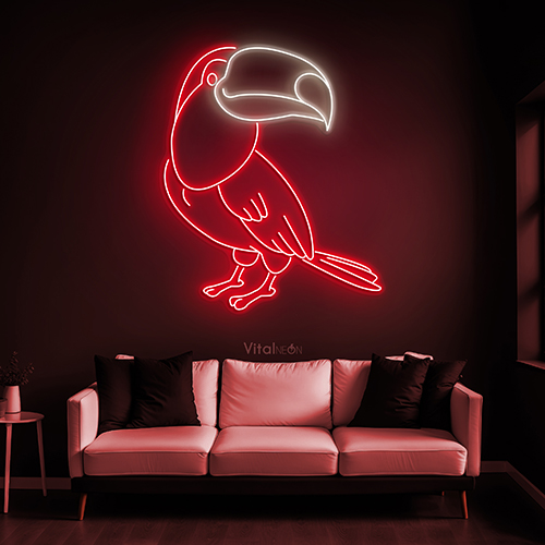 Toucan Bird Neon Sign