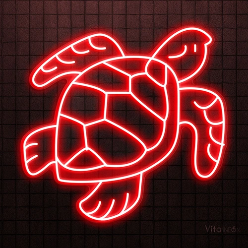 Buy Now  Turtle Neon Sign | Animal Neon Light ( Underwater)