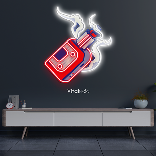 Buy Unique Smoke Ring Neon Sign