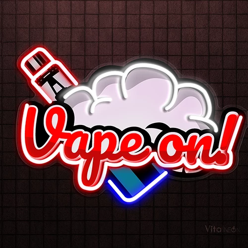 Buy Vape On LED Neon Sign