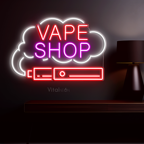 Buy Vape Shop Title Neon Sign Buy Vape Shop Title Neon Sign