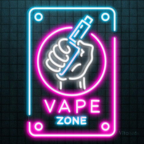 Vape Zone Neon Sign