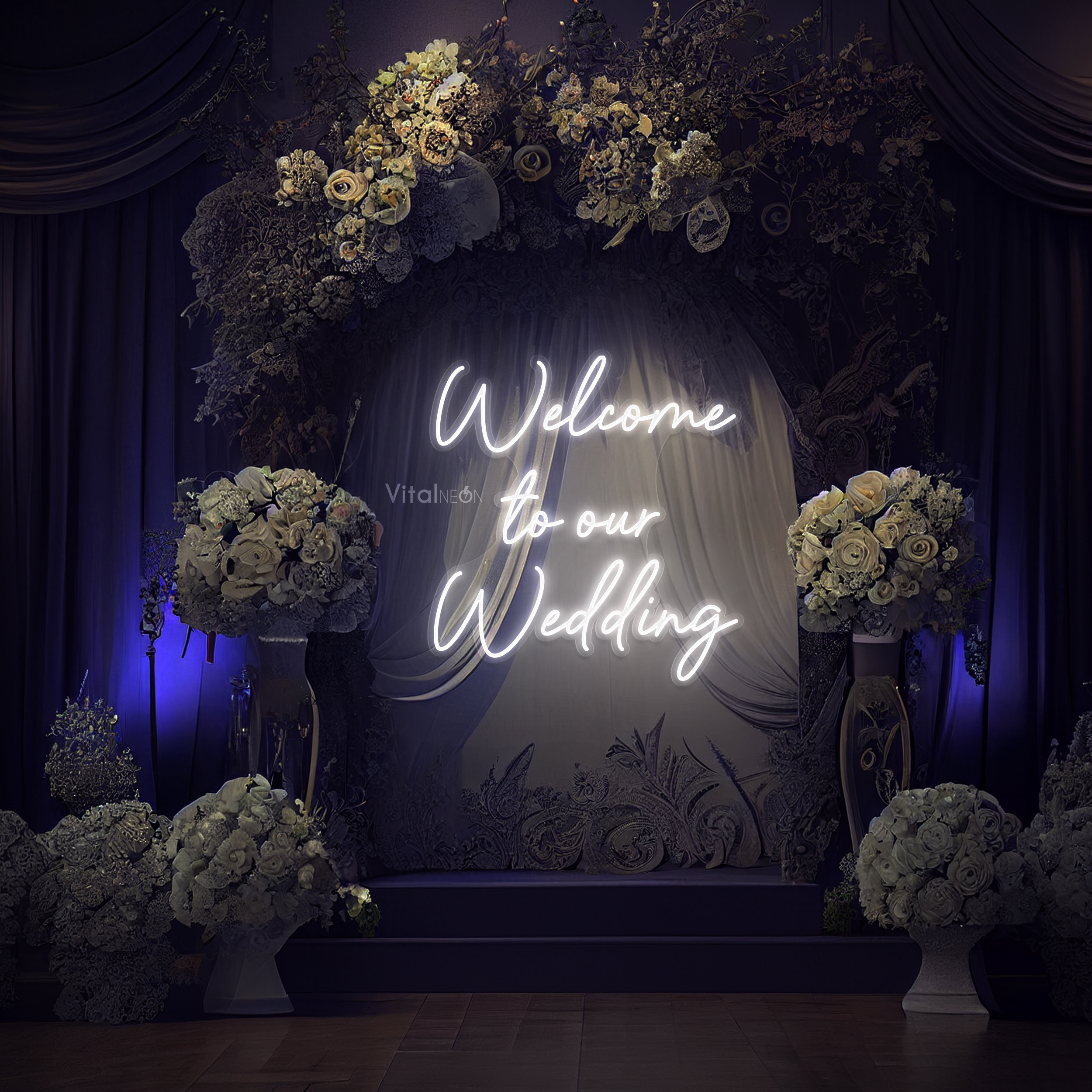 Welcome to Our Wedding LED Neon Sign
